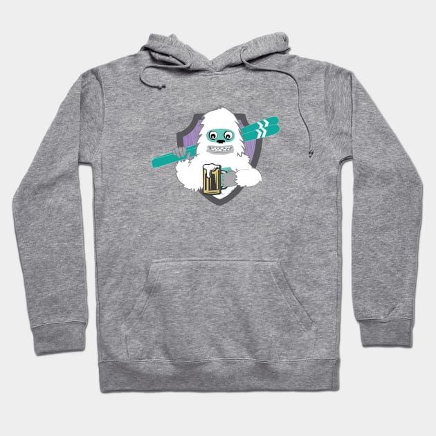 Yeti Ski Hoodie by T